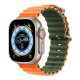 Ремінець для Apple Watch 38mm / 40mm / 41mm Ocean Band Orange green
