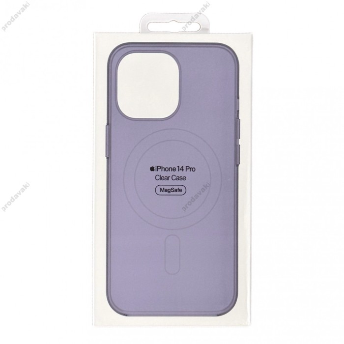 Чохол Накладка Clear Case MagSafe 1:1 для Apple iPhone 14 Plus Deep Purple