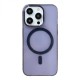 Чохол Накладка Clear Case MagSafe 1:1 для Apple iPhone 14 Plus Deep Purple