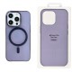 Чохол Накладка Clear Case MagSafe 1:1 для Apple iPhone 14 Plus Deep Purple