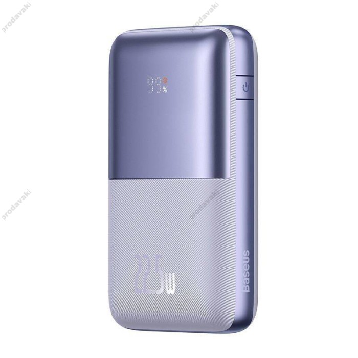 Повербанк портативний акумулятор Power Bank Baseus Bipow Pro 22.5w 20000 mAh Purple PPBD040305