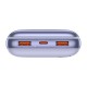 Повербанк портативний акумулятор Power Bank Baseus Bipow Pro 22.5w 20000 mAh Purple PPBD040305
