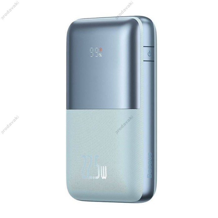 Повербанк портативний акумулятор Power bank Baseus Bipow Pro 22.5w 20000 mAh Blue PPBD040303