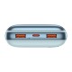 Повербанк портативний акумулятор Power bank Baseus Bipow Pro 22.5w 20000 mAh Blue PPBD040303