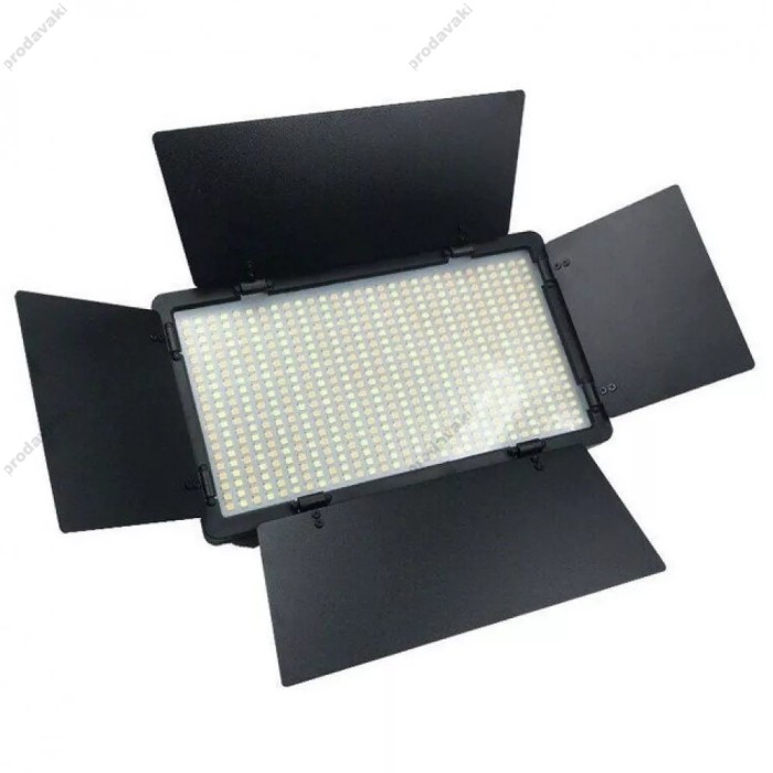 Лампа відеосвітло LED CH U600 Remote 21х12 cm 480 Lights 3200K-5500K