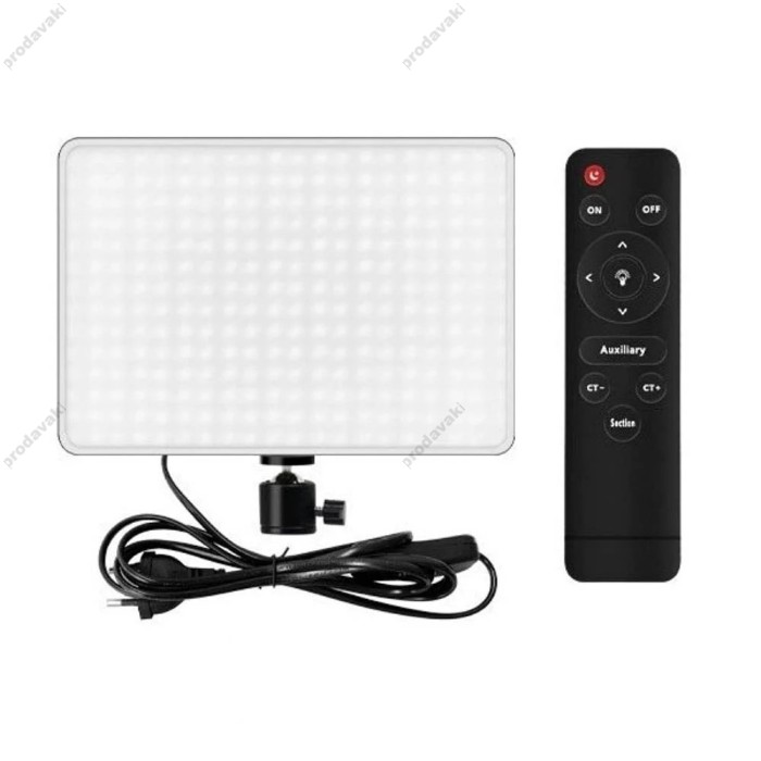 Лампа відеосвітло LED CH MM - 240 23x16 cm 240 Lights 2700K-5700K Remote