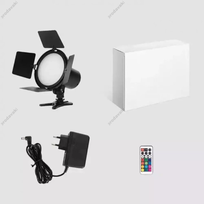 Світлодіодний прожектор LED CH JSL-216 RGB 16x15 cm 128 Lights 3200K-5600K Remote