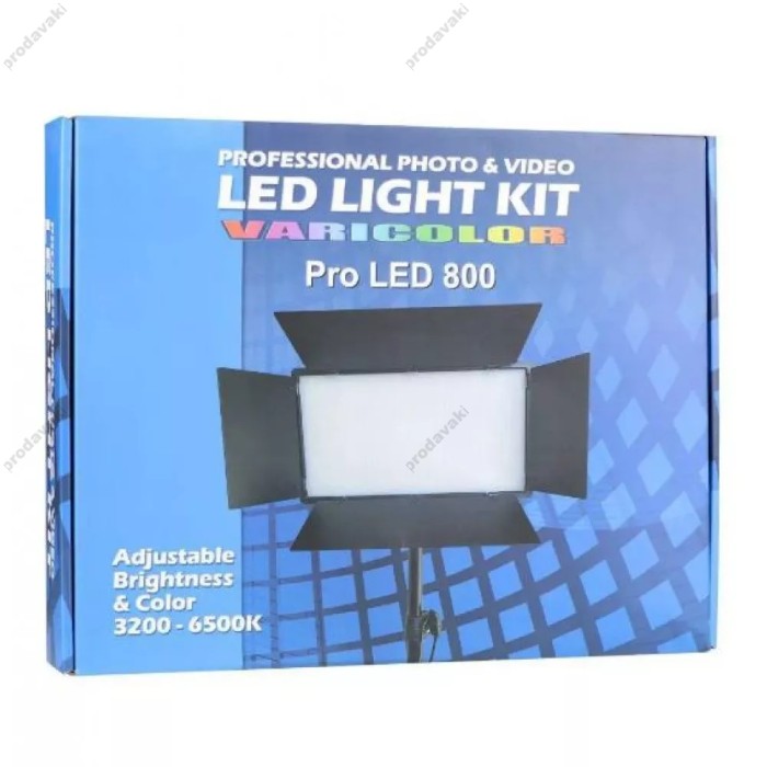 Лампа відеосвітло LED CH U800 29x17 cm 960 Lights 3200K-6500K Remote