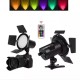 Світлодіодний прожектор LED CH JSL-216 RGB 16x15 cm 128 Lights 3200K-5600K Remote