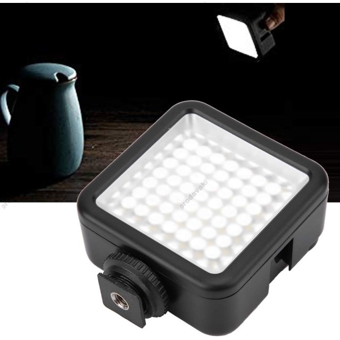 Накамерне відеосвітло LED CH W49 2500-6500K