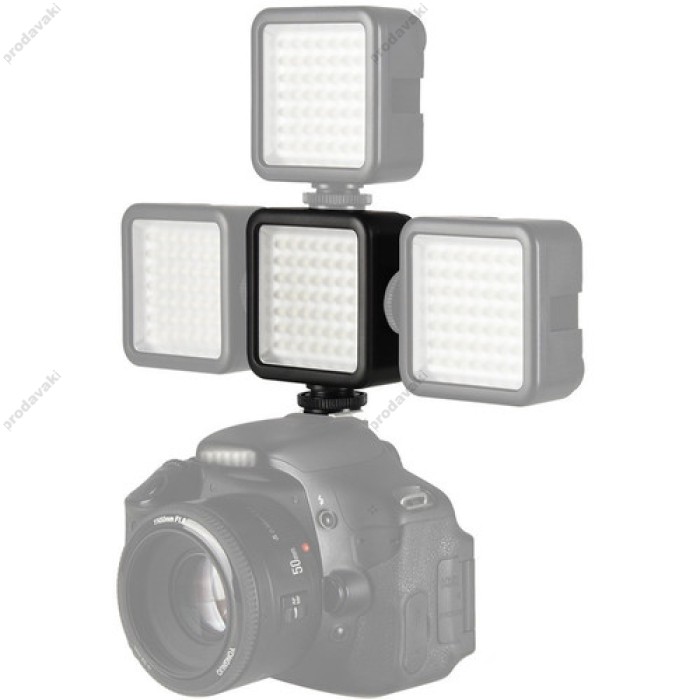 Накамерне відеосвітло LED CH W49 2500-6500K