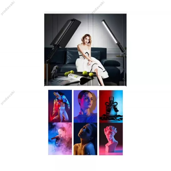 Лампа відеосвітло LED CH ZGRL-2000RGB