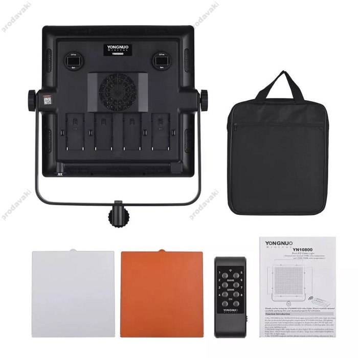 Лампа відеосвітло LED Yongnuo YN10800 81W Light 900 color 3200-5500K
