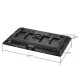 Лампа відеосвітло LED Yongnuo YN1200 72W Light 1200pcs color 3200-5500K + 4 AKБ із зарядним пристроєм та 220v