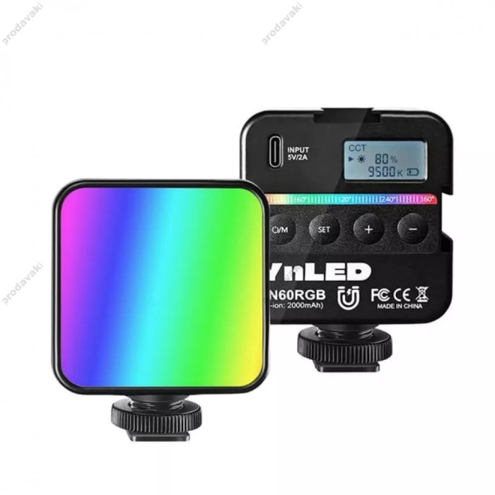  Накамерне відеосвітло LED Yongnuo YN60 RGB