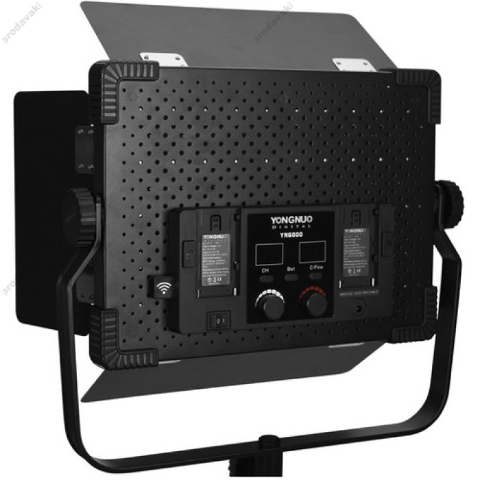 Лампа відеосвітло Yongnuo YN6000 50W color 3200-5500K Lights 600pcs