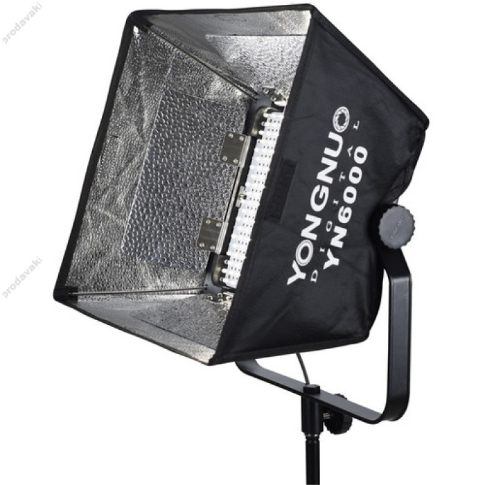 Лампа відеосвітло Yongnuo YN6000 50W color 3200-5500K Lights 600pcs