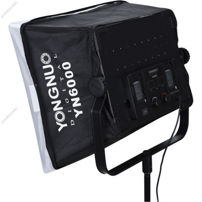 Лампа відеосвітло Yongnuo YN6000 50W color 3200-5500K Lights 600pcs