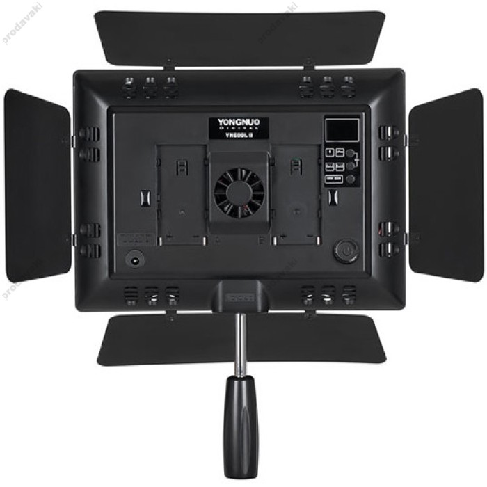 Лампа відеосвітло Yongnuo YN600L II 36W color 3200-5500K Light 600 pcs + 2 AKБ із зарядним пристроєм та 220v