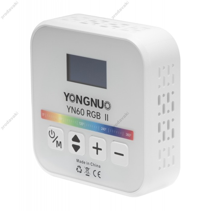  Накамерне відеосвітло LED Yongnuo YN60 RGB II White