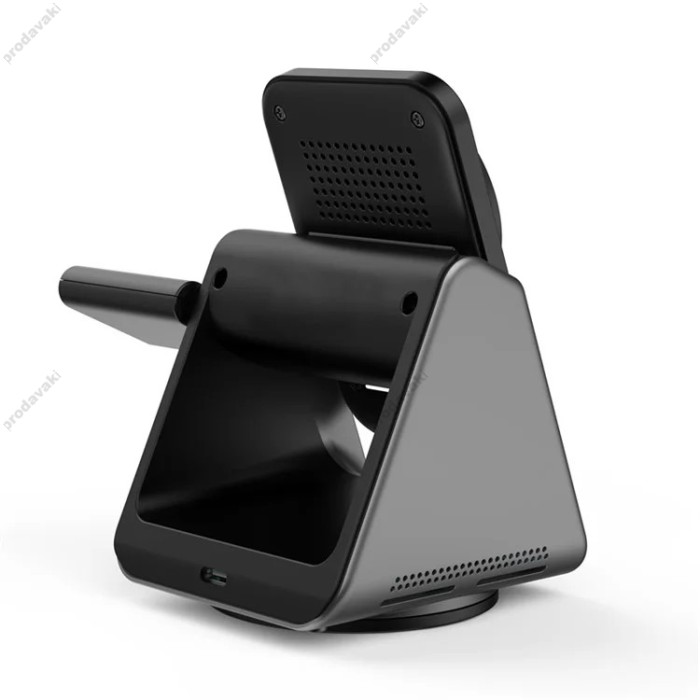Бездротова зарядка WiWU Wi-W018 Coolpad 15W 3 in 1 Wireless Charging Station