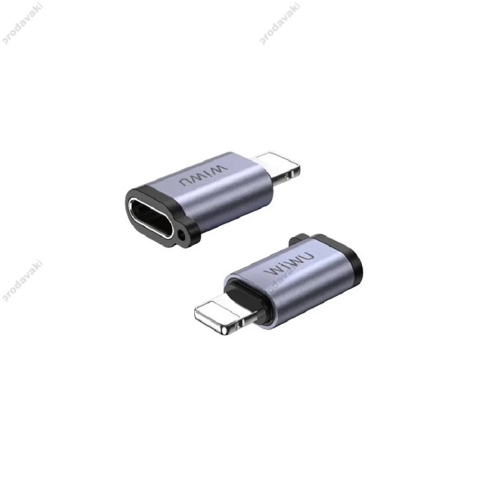 Перехідник WiWU Wi-C031 Concise Adapter Pack 3in1 Type-C to USB-A / Type-C / Lightning