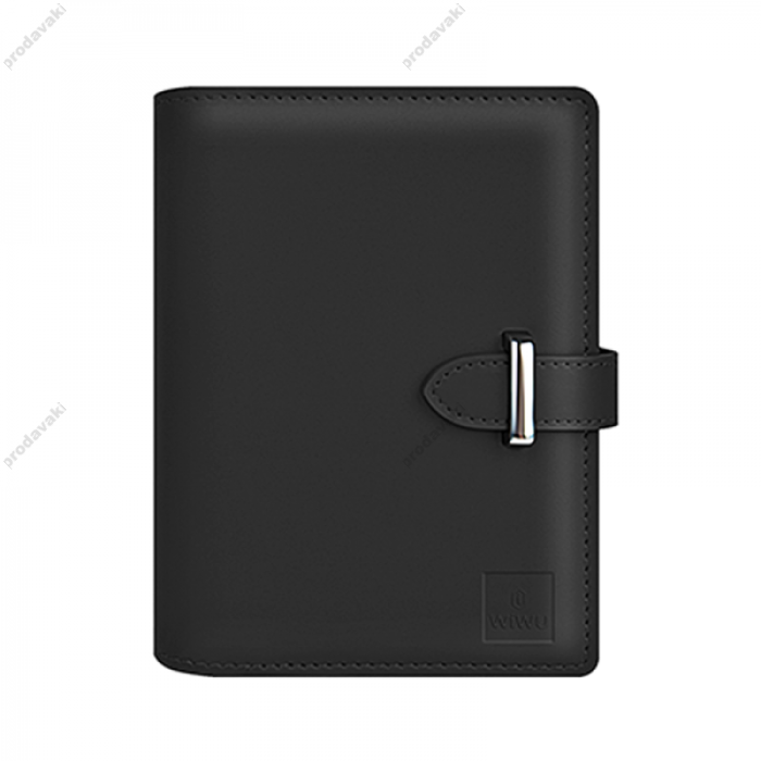 Чоловічий гаманець Wiwu Ambassador Passport Wallet Black