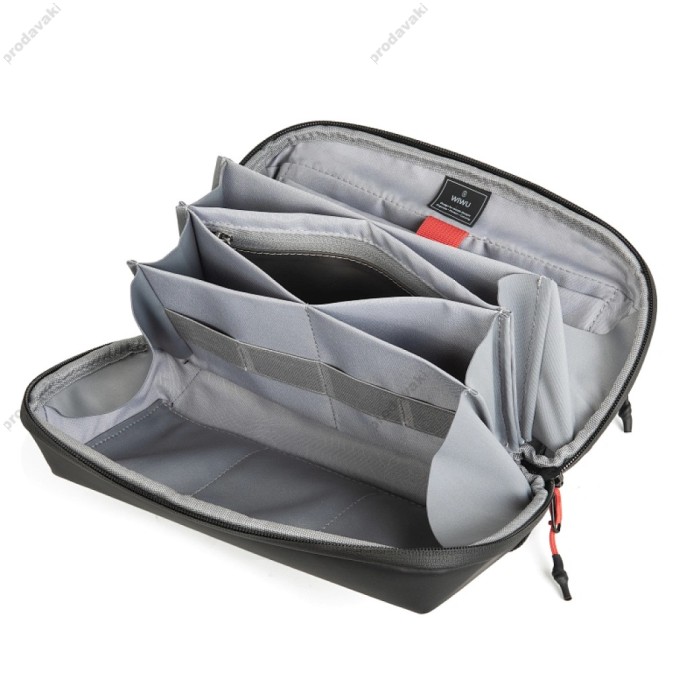 Сумка-Органайзер WiWU Warriors Tech Pouch X Black