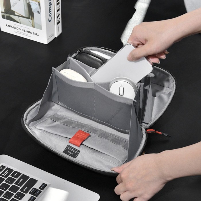 Сумка-Органайзер WiWU Warriors Tech Pouch X Black