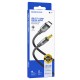 Аудіокабель AUX-кабель аудіоадаптер Borofone BL19 Type-C to 3.5mm Black