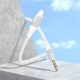 Аудіокабель AUX-кабель аудіоадаптер Borofone BL19 Lightning to 3.5mm White