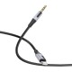 Аудіокабель AUX-кабель аудіоадаптер Borofone BL19 Type-C to 3.5mm Black