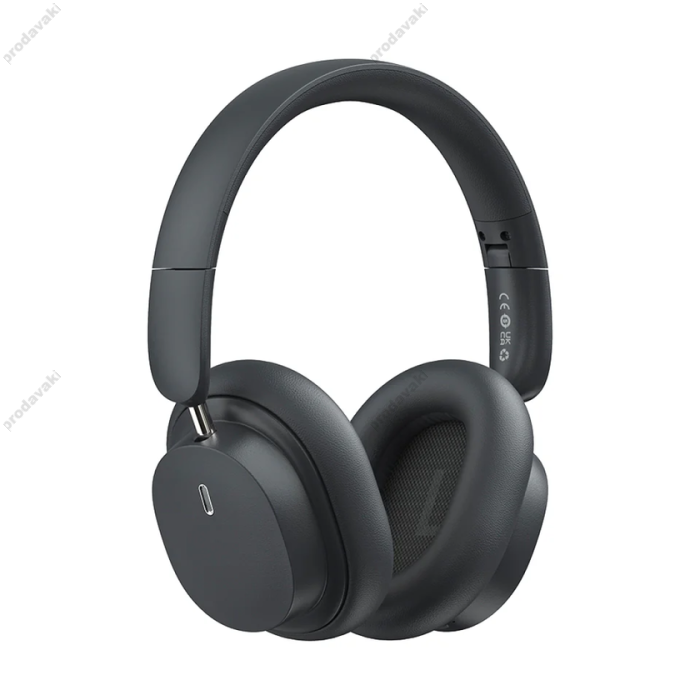 Бездротові Bluetooth навушники BASEUS Bowie D05 Wireless Headphones Black A00024601113-00
