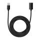 USB Подовжувач Baseus AirJoy Series USB3.0 Extension Cable 2m Cluster Black B00631103111-03