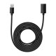 USB Подовжувач Baseus AirJoy Series USB3.0 Extension Cable 3m Cluster Black B00631103111-04