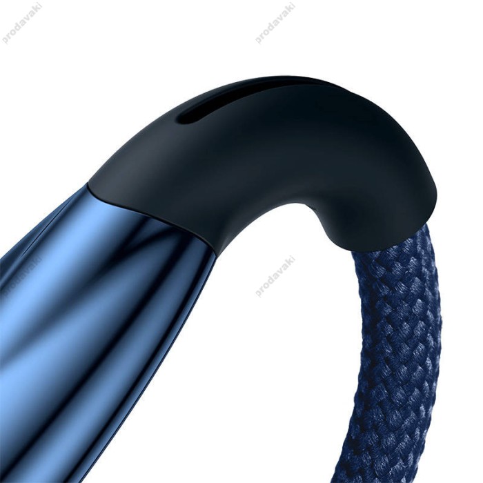 Кабель Baseus Glimmer Series Fast Charging Data Cable Type-C to Type-C 100W 5A 1m Blue CADH000703