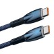 Кабель Baseus Glimmer Series Fast Charging Data Cable Type-C to Type-C 100W 5A 1m Blue CADH000703