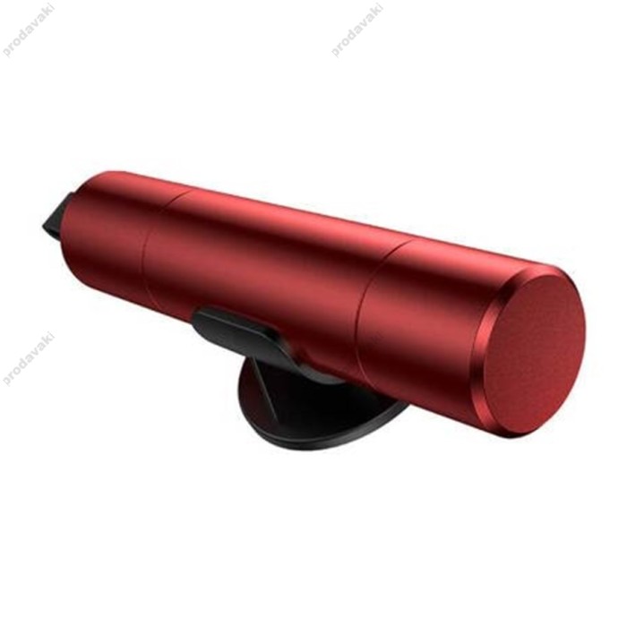 Автомобільний молоток - ніж для ременів безпеки Baseus Sharp Tool Safety Hammer Red CRSFH-09