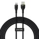 Кабель Baseus Flash 2 Charging Cable USB to Type-C 100W 5A 1m Cluster Black P10311804111-00