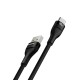 Кабель Baseus Flash 2 Charging Cable USB to Type-C 100W 5A 1m Cluster Black P10311804111-00
