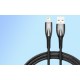USB кабель Baseus Glimmer Series Fast Charging Data Cable USB to iP Ligtning 2.4A 2m Blue CADH000303
