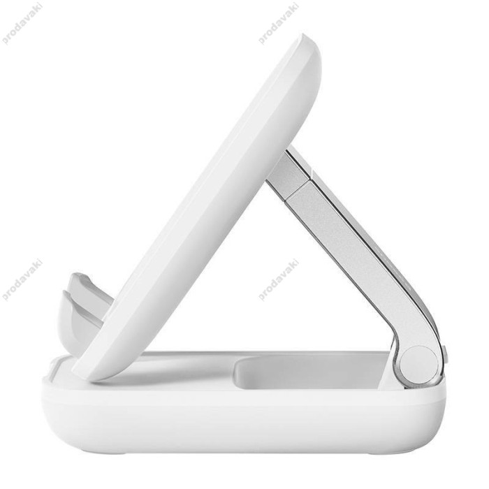 Підставка Тримач настільний Baseus Seashell Series Folding Phone Stand Moon White B10551500211-00