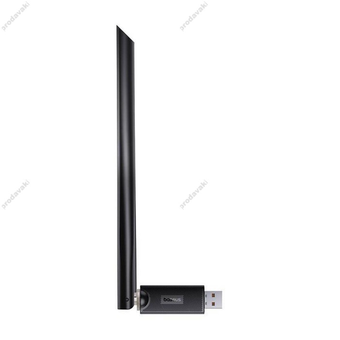 Бездротовий WiFi Адаптер Baseus FastJoy Series 650Mbps Cluster Black (B01317600111-02)