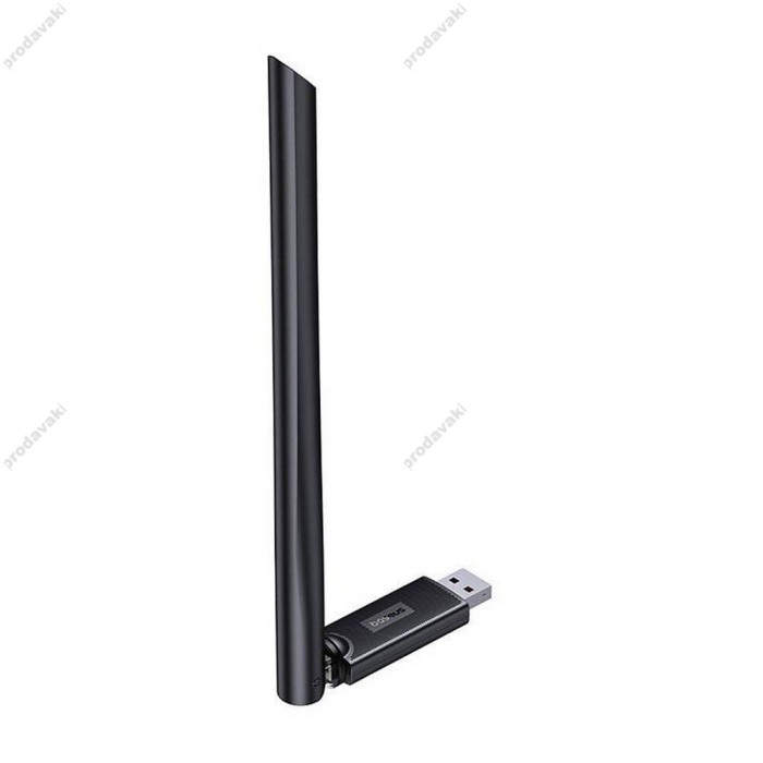 Бездротовий WiFi Адаптер Baseus FastJoy Series 650Mbps Cluster Black (B01317600111-02)