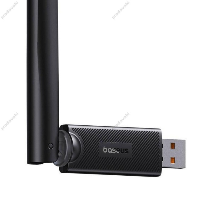 Бездротовий WiFi Адаптер Baseus FastJoy Series 650Mbps Cluster Black (B01317600111-02)