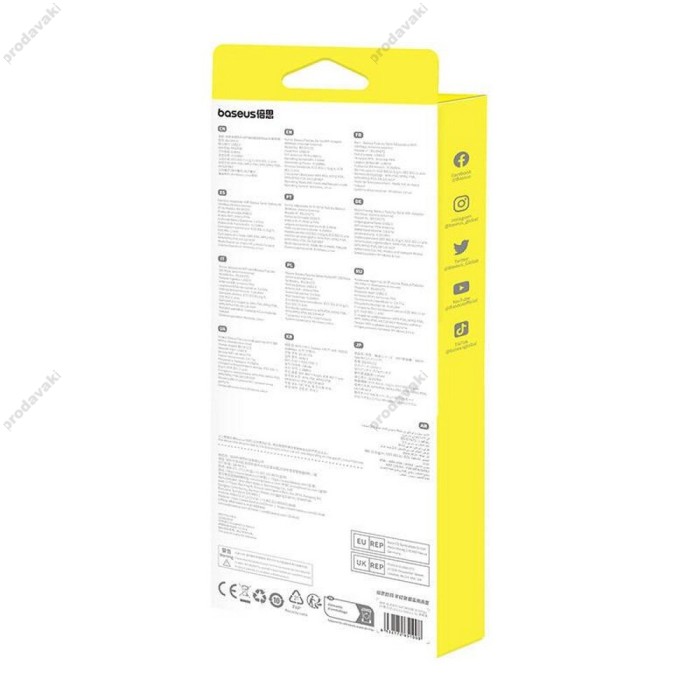 Бездротовий WiFi Адаптер Baseus FastJoy Series 650Mbps Cluster Black (B01317600111-02)