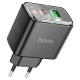 Мережевий зарядний пристрій Hoco CS42A Smart charger 30W Black