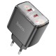 Мережевий зарядний пристрій Hoco CS43A Smart charger PD 45W Black