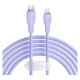 PD Кабель Baseus Pudding Series Fast Charging Cable Type-C to Lightning 20W 1.2m Purple P10355701511-00