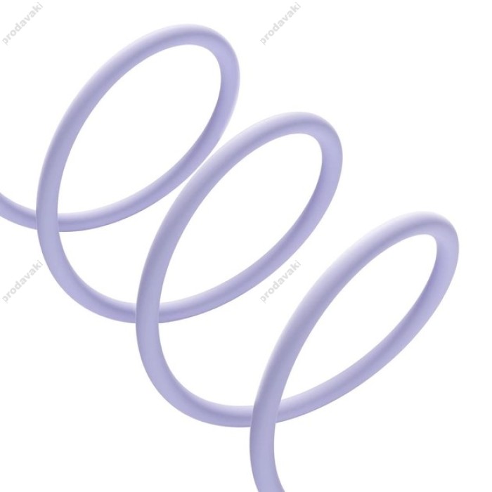 PD Кабель Baseus Pudding Series Fast Charging Cable Type-C to Lightning 20W 1.2m Purple P10355701511-00